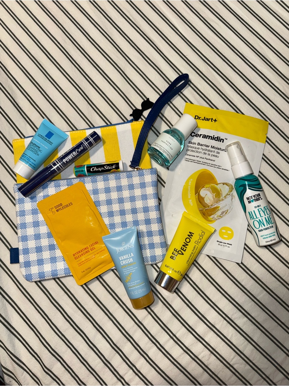 NWT BLUE & YELLOW BEAUTY BUNDLE 💛💙 Hair, Skin, Makeup!!